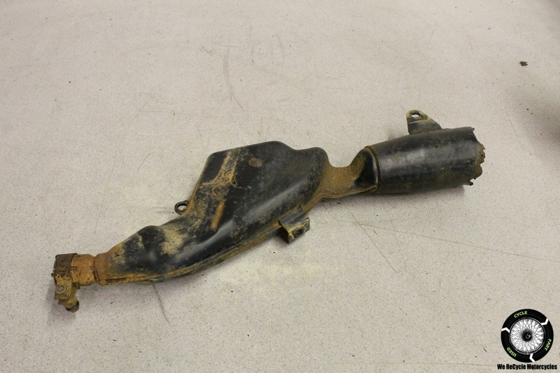 1983 Suzuki DR100 EXHAUST PIPE CHAMBER MUFFLER DR 100 83