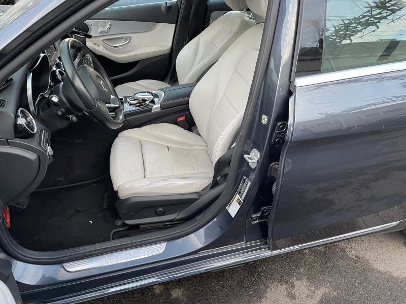 LH LEFT ROCKER W/POST GRAY PC: 755 FITS 15-19 MERCEDES BENZ C-CLASS 36007