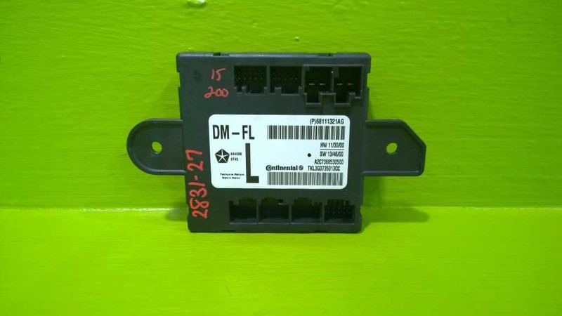 15 16 17 CHRYSLER 200 LEFT FRONT DOOR MODULE OEM 2831-27