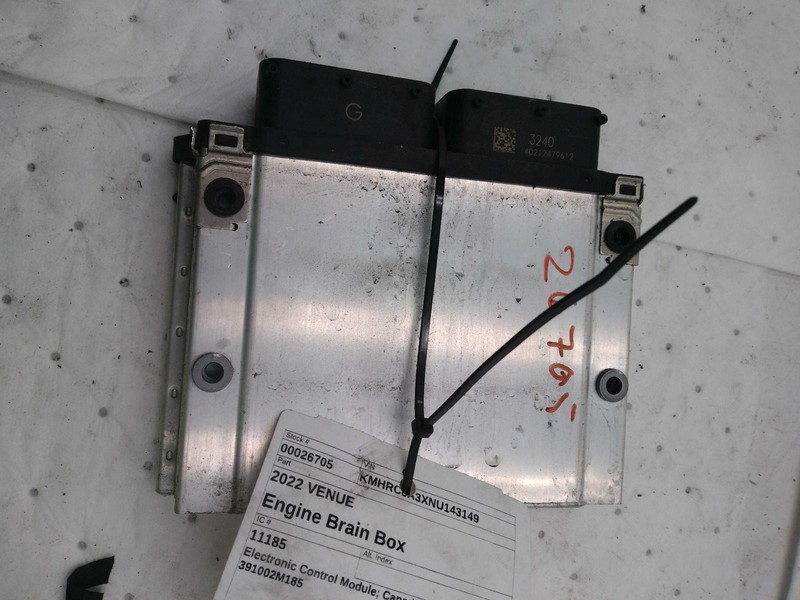 2022 Hyundai Venue Engine Control Module ECM 1.6L OEM Used 85k Miles