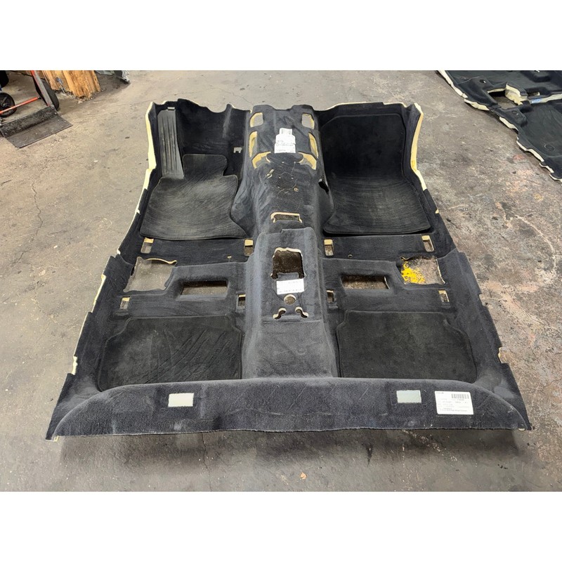 2011-2013 BMW F10 5-Series AWD xDrive Floor Covering Carpet Set Black OEM