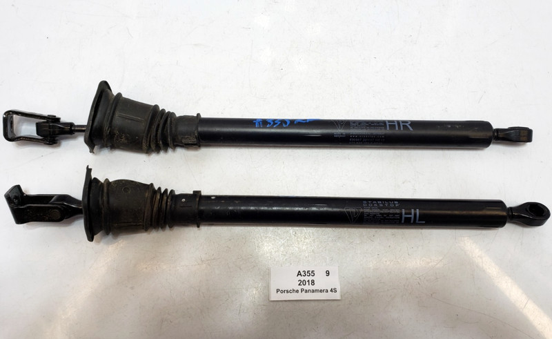 ✅ 2017-2023 OEM Porsche Panamera 4S 971 Rear Left Right Door Catch Arrester SET