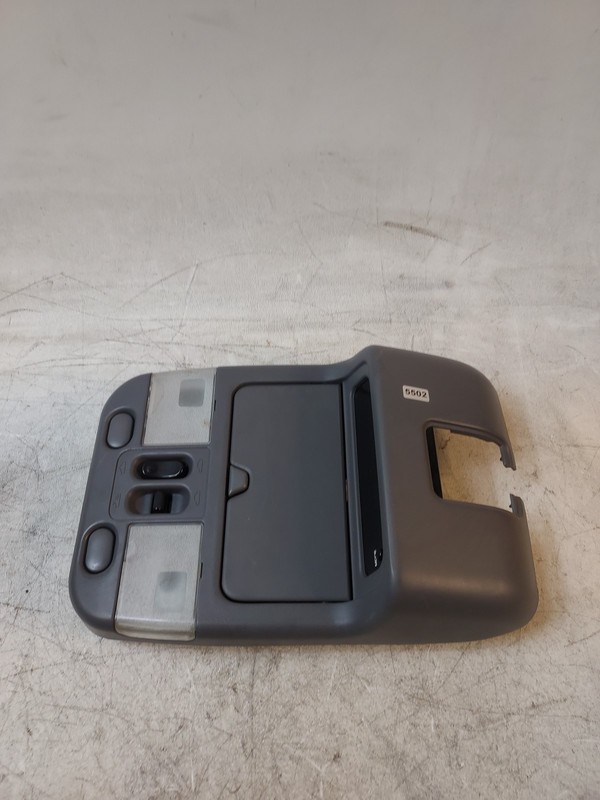 1997-2003 INFINITI QX4 GRAPHITE OVERHEAD CONSOLE DISPLAY MAP LIGHTS STORAGE OEM