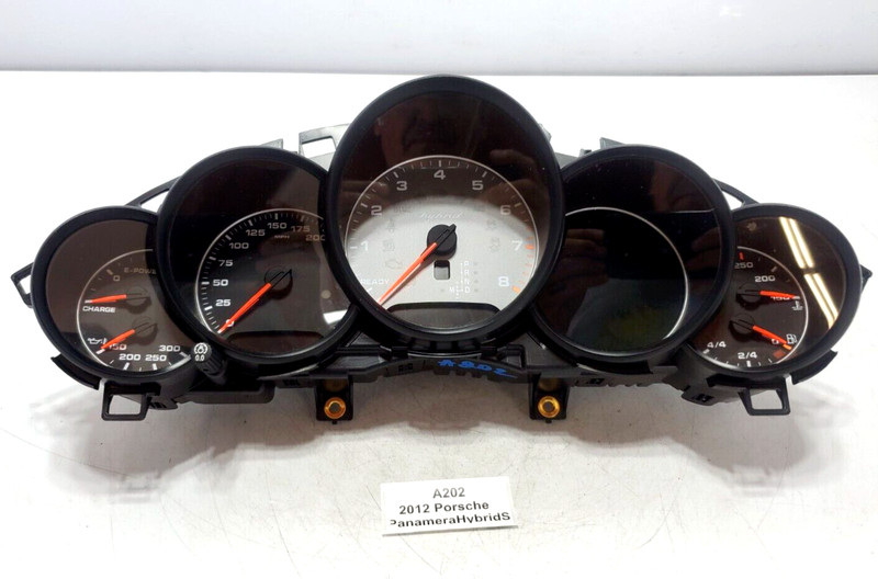 ✅ 2012 2016 OEM Porsche Panamera Hybrid S 970 Instrument Speedometer Cluster