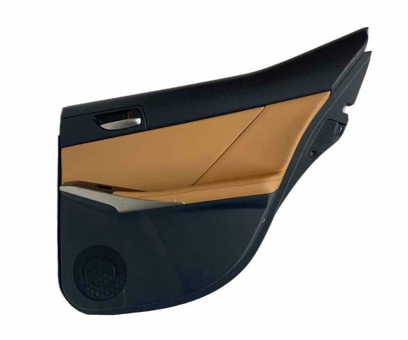 Lexus IS300 door panel trim 17 20 rear right side brown assy OEM 676305332228