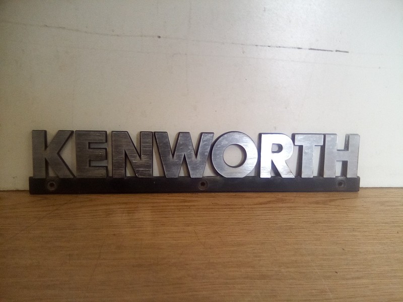 Kenworth OEM 14" Emblem Name Plate K281-1348