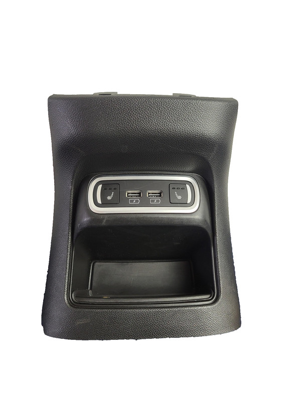 Used Oem Alfa Romeo Rear Console Seat Heat Switch Trim Panel 2018-2024 Stelvio