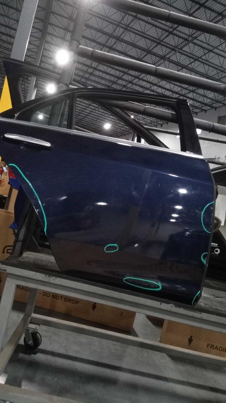 2015 Cadillac CTS Rear Right Door Black OEM 306198, 97k Miles, Luxury 4DR