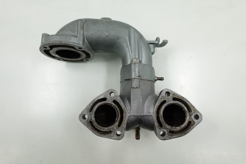1989 Kawasaki TS 650 OEM Exhaust Manifold & Head Pipe 18049-3714 59081-3705