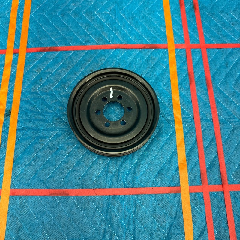 2012–2016 BMW 328i F30 Crankshaft Pulley Harmonic Balancer OEM