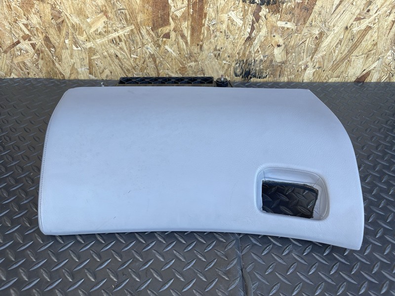 95-01 BMW E38 740i 740iL 750iL Gray Grey Grau Leather Montana Knee Glove Box OEM