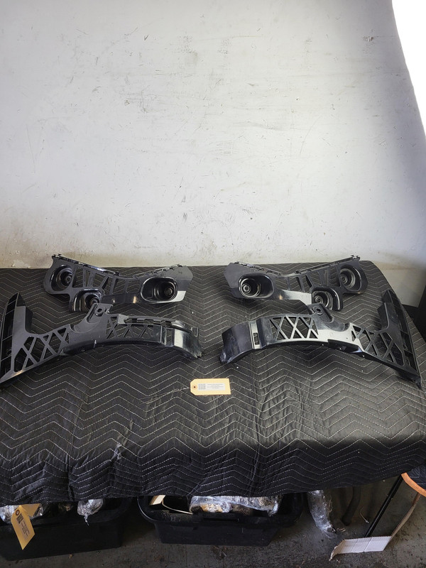 Used Oem Mercedes Left & Right Rear Bumper Brackets for 2020-2023 CLA250 2.0L