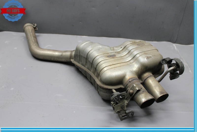 03-12 Bentley Continental Right Side Lower Exhaust Muffler Mufflers Oem