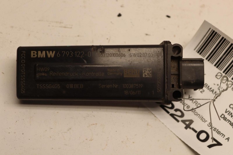 2010-2015 MINI COOPER CLUBMAN TPMS TIRE PRESSURE MONITOR SENSOR MODULE OEM