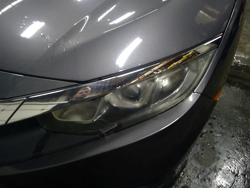 Driver Headlight North America Built And Halogen Turbo Fits 16-20 CIVIC 1727811