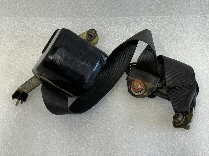 1990 1991 LEXUS ES250 LEFT DRIVER SIDE REAR SEAT BELT DARK GRAY BLACK