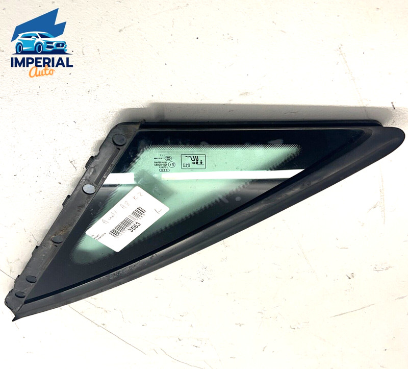 2011 - 2014 AUDI A8 L REAR RIGHT PASSENGER SIDE QUARTER WINDOW GLASS OEM