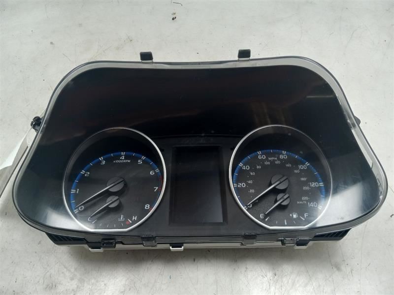 17-18 TOYOTA RAV4 LE 2.5L FWD AT SPEEDOMETER INSTRUMENT CLUSTER