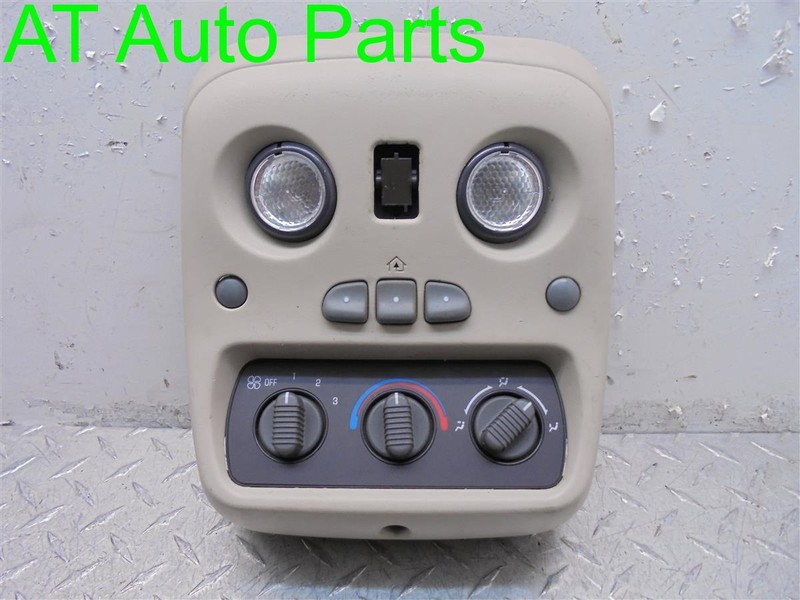 2001 YUKON XL 1500 ROOF CONSOLE W/TEMPERATURE CONTROL 15748176