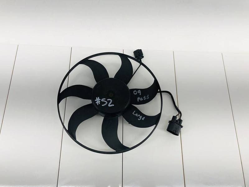 09-17 VOLKSWAGEN CC 2.0L ENGINE COOLING COOLANT RADIATOR LARGE FAN BLADE OEM #52