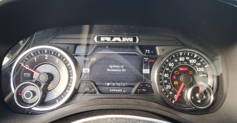 ✅2019-2026 RAM 1500 5th Gen OEM BIGHORN INSTRUMENT PANEL CLUSTER SPEEDOMETER 79K
