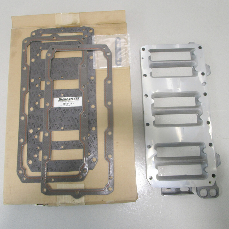 858541T4 Mercury 2000-2010 Adaptor Plate 200 225 250 300 HP V6