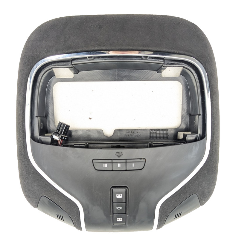 2014-2017 Maserati Quattrobporte M156 Overhead dome light console OEM Suede