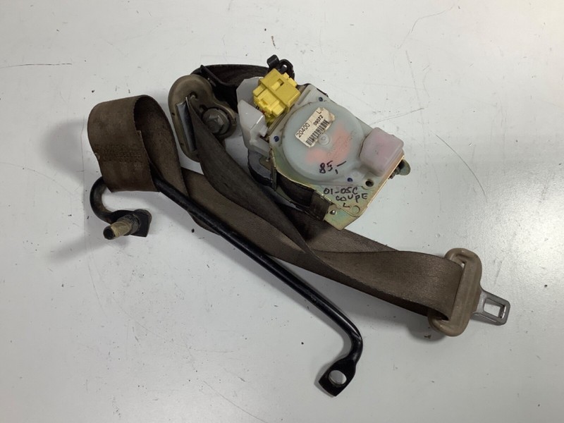 2001 - 2005 Honda Civic Coupe Left Seat Belt BEIGE 04818-S5P-A00ZB OEM