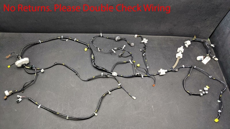 Right Side Body Wiring Harness 2015 Infiniti Q50 24017-4GM3C 2014 2016