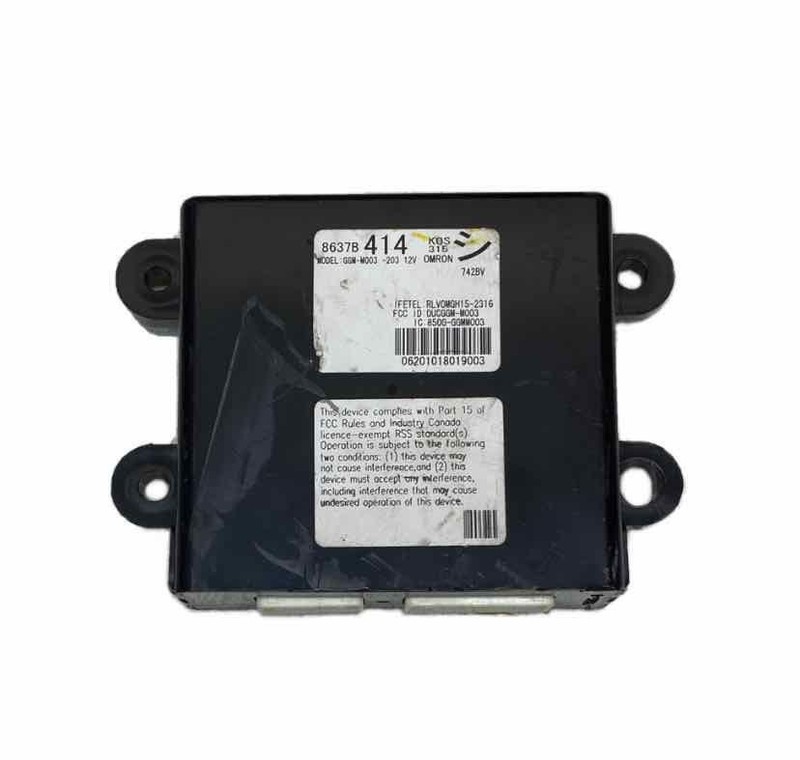 19 MITSUBISHI OUTLANDER KEYLESS ENTRY COMPUTER CONTROL MODULE ASSY OEM 8637B414