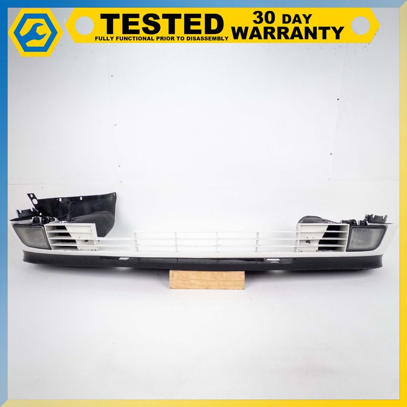 93-94 JAGUAR Vanden Plas FRONT BUMPER GRILLE VALANCE PANEL COVER W/ LAMP OEM