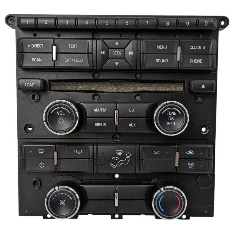 11-13 Ford Mustang Radio AC Heater Air Climate Control Panel CR3T18A802JA OEM