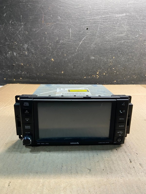 2007 2014 Jeep Dodge Chrysler Screen Display CD Player Satellite Radio Z0561 DG