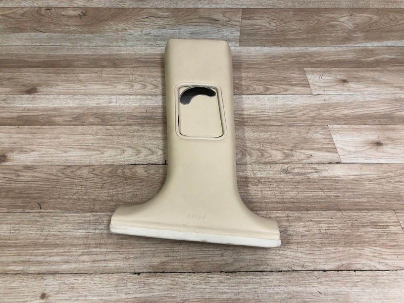 BENTLEY ARNAGE OEM DRIVER SIDE B PILLAR TRIM COVER TAN BEIGE 2