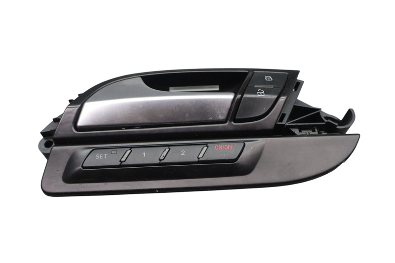 07-15 AUDI 4L Q7 Front Left Driver Side Interior Door Opening Handle Black Oem