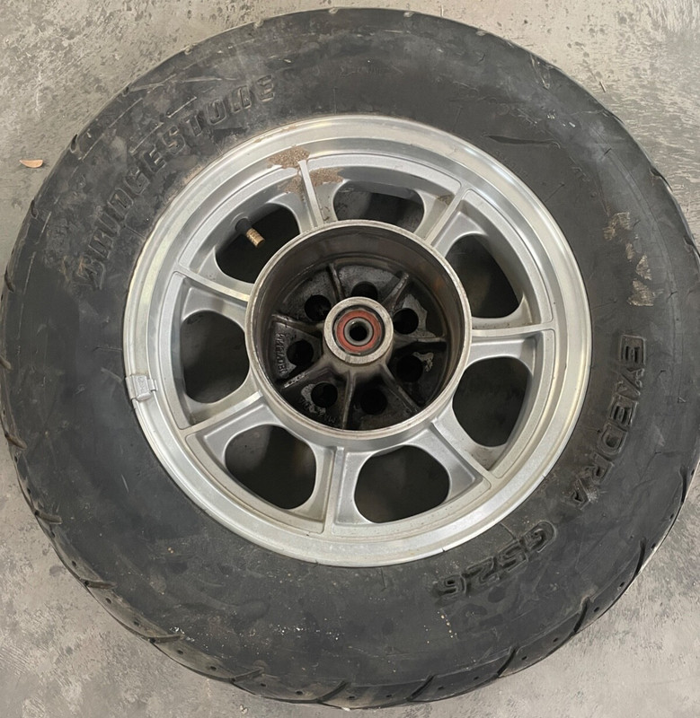 2005 Kawasaki Vulcan VN750 VN 750 Rear Back Rim Tire Wheel 150/90-15 15" 2004 03