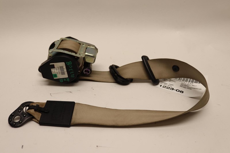 2007-2015 AUDI Q7 REAR SECOND 2ND ROW RIGHT SIDE SEAT BELT TAN OEM