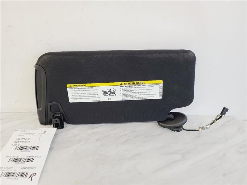 Passenger Right Sun Visor With Illumination Fits 11 13-14 300 573326