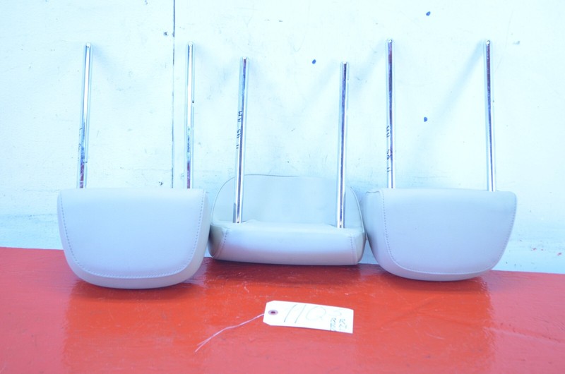 09-17 AUDI Q5 REAR LEFT / RIGHT / CENTER SEAT HEADREST SET OEM
