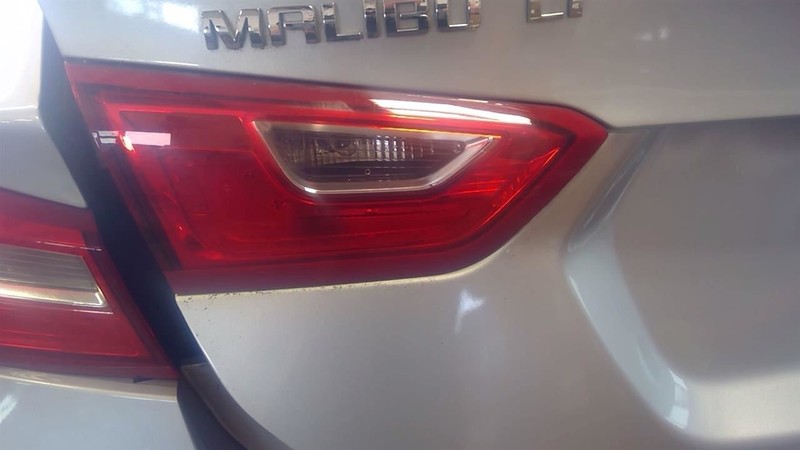 Driver Tail Light Decklid Mounted Incandescent Fits 16-23 MALIBU 3529467