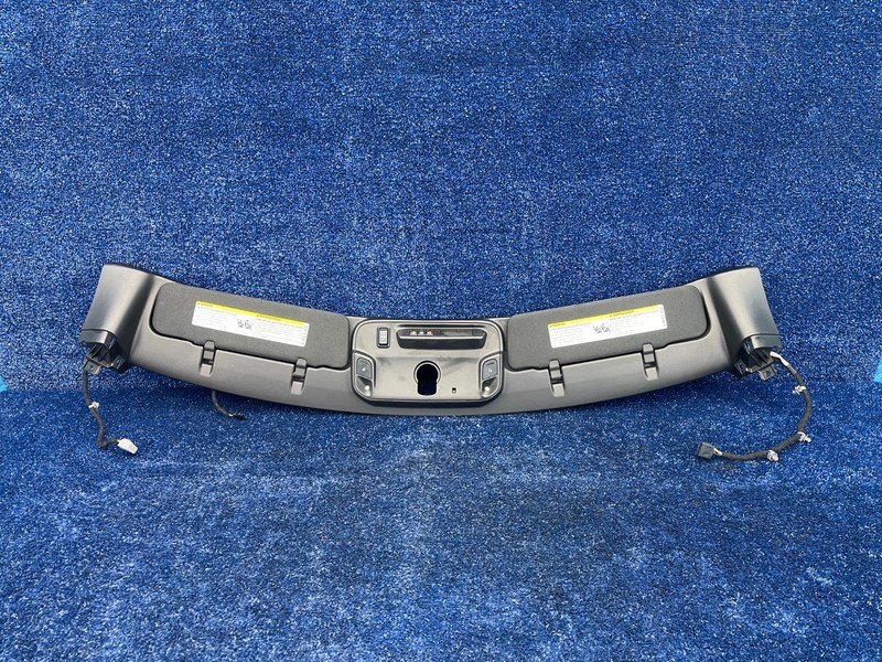 2016-2024 Chevrolet Camaro Conv Roof Header Sun Visors & Switch Panel OEM