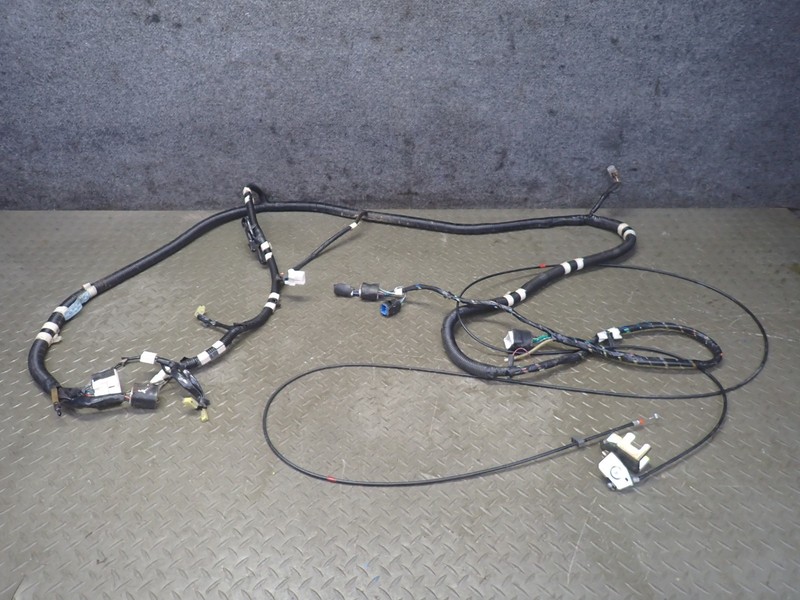 1992 TOYOTA LAND CRUISER FJ80 LEFT INTERIOR FLOOR WIRING HARNESS W CABLE SET