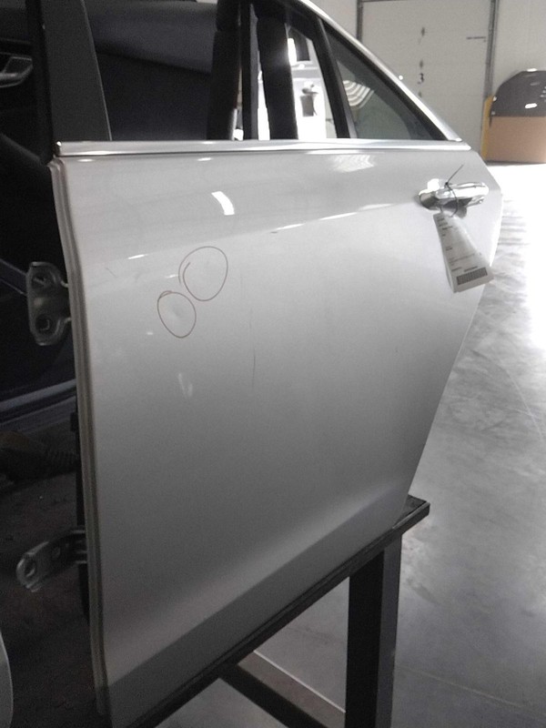 2017 Cadillac ATS Left Rear Door Silver 116K Miles OEM Used Part 272278