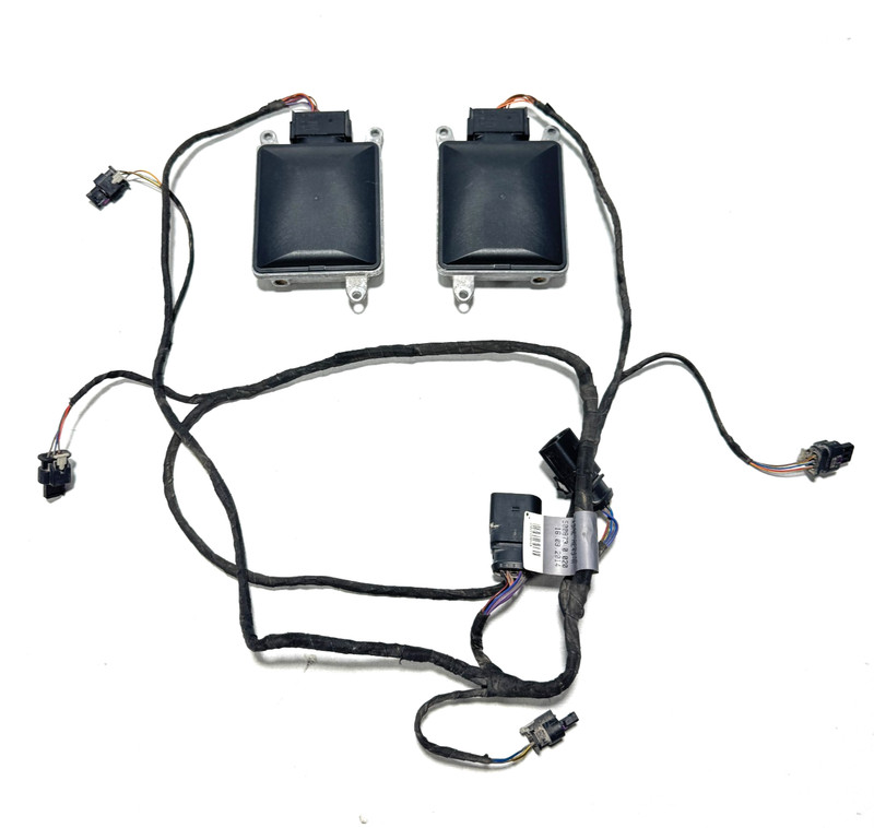 📌 15-17 AUDI BLIND SPOT DETECTION SYSTEM WARNING SENSORS AND WIRING HARNESS OEM