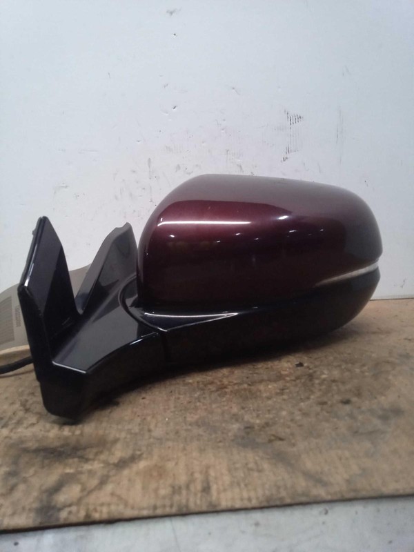 2017 Honda Pilot Left Door Mirror Maroon OEM Used 653465 156K Miles