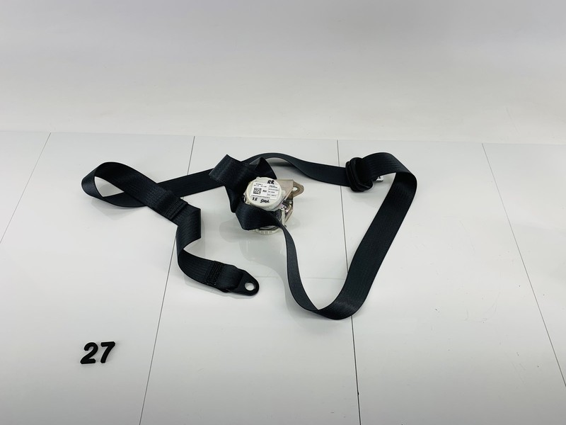 14-19 FIAT 500L REAR RIGHT SIDE SECOND 2ND ROW SEAT BELT TENSIONER BLACK OEM