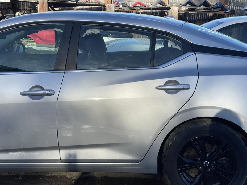 2020-2024 Nissan Sentra Left Driver Side Rear Door Tiny Scratch Silver