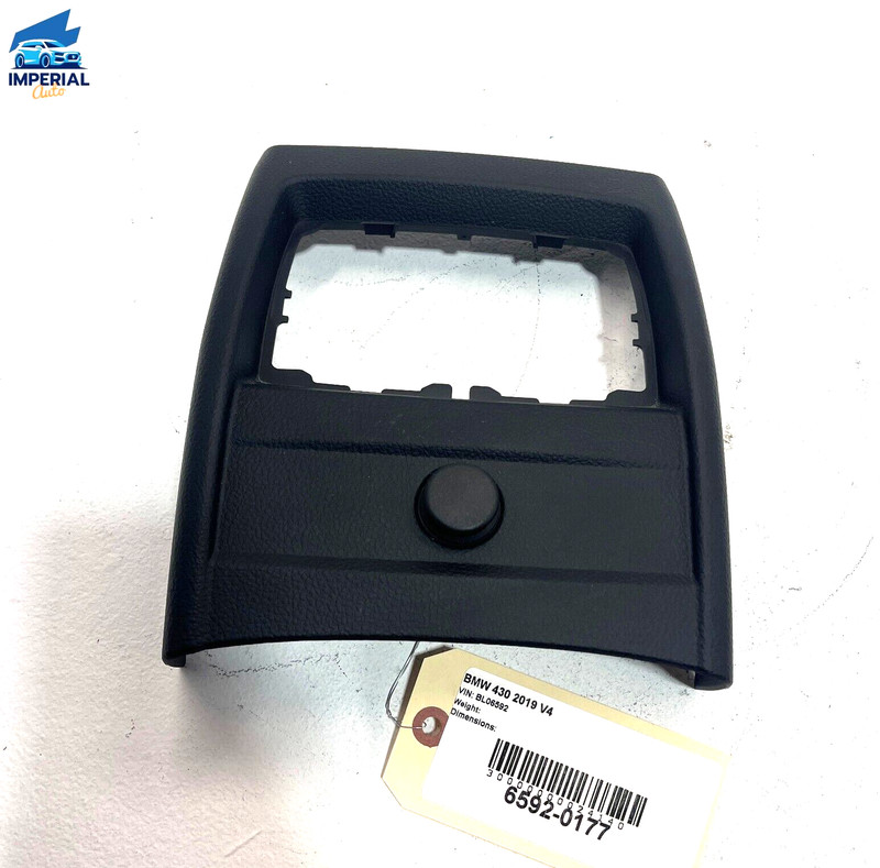 2012-2020 BMW GRAN COUPE F33 F36 F83 M4 Rear Air Vent Trim Cover Panel Black OEM