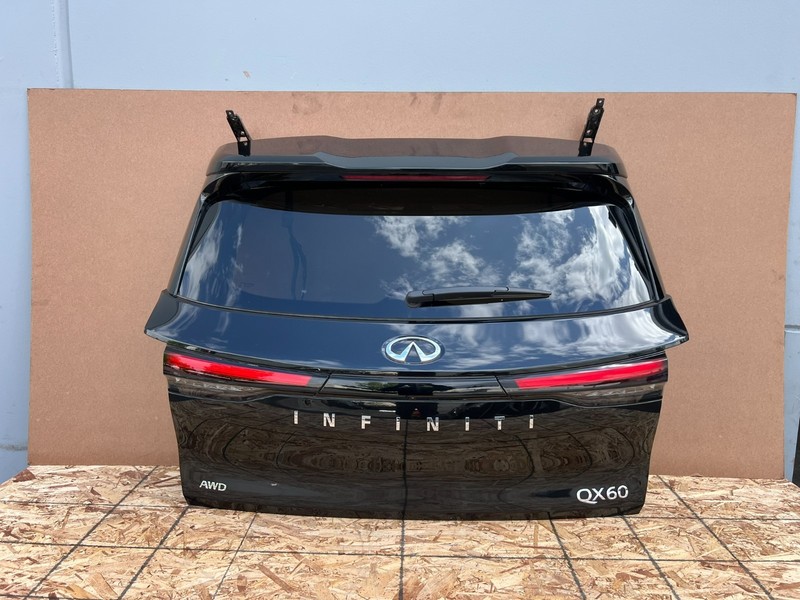 INFINITI QX60 2022-2025 OEM TRUNK LIFTGATE TAILGATE ASSEMBLY BLACK (GAT)