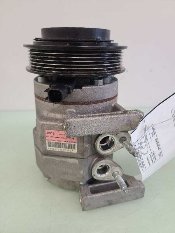 AC Compressor Wk Body VIN E Or F 6th Digit Fits 16-22 GRAND CHEROKEE 591499